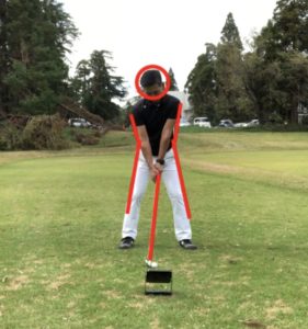 ゴルフ 頭が動くからミート率が下がる ブレない為のスイング作り