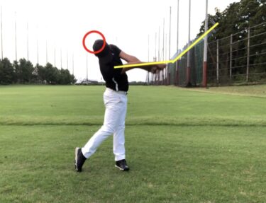 素早く腰を切る㊙ポイント。飛距離を出すには超重要。