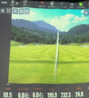 ドライバーで230ヤード飛ばす為の、ヘッドスピードはどのくらい？